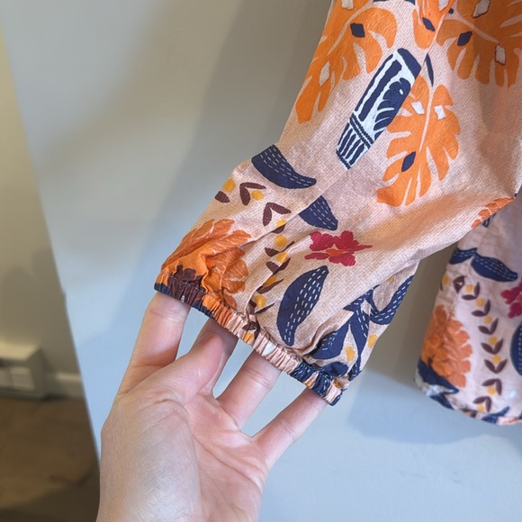 Farm Rio x Anthropologie Off-The-Shoulder
Printed‎ Poplin Top SKU XXS - Picture 9 of 9